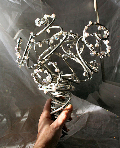 wire bouquet for the 39hard as nails 39 bride