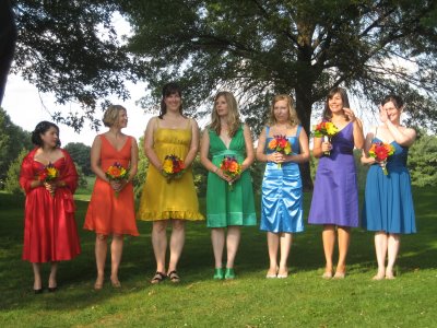 american traditional tattoo_12. coordinated bridesmaid dresses